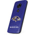 NFL Baltimore Ravens Distressed Moto E5 Play Skin